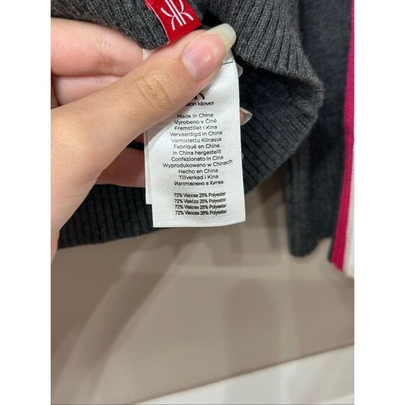 NWOT Krimson Klover Annika Charcoal "Apres" Sweater Women's Medium - Picture 8 of 13